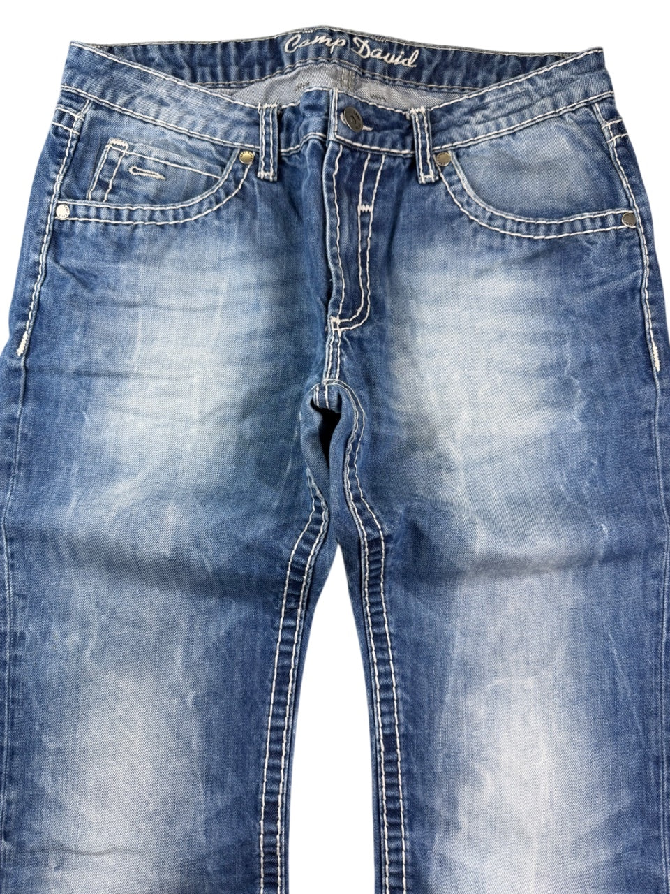 Camp David Washed Bootcut Jeans (M-L)