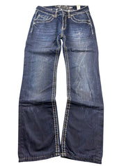 Camp David Washed Bootcut Jeans (M)