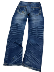 Ultra washed Straightfit Jeans (S-M)