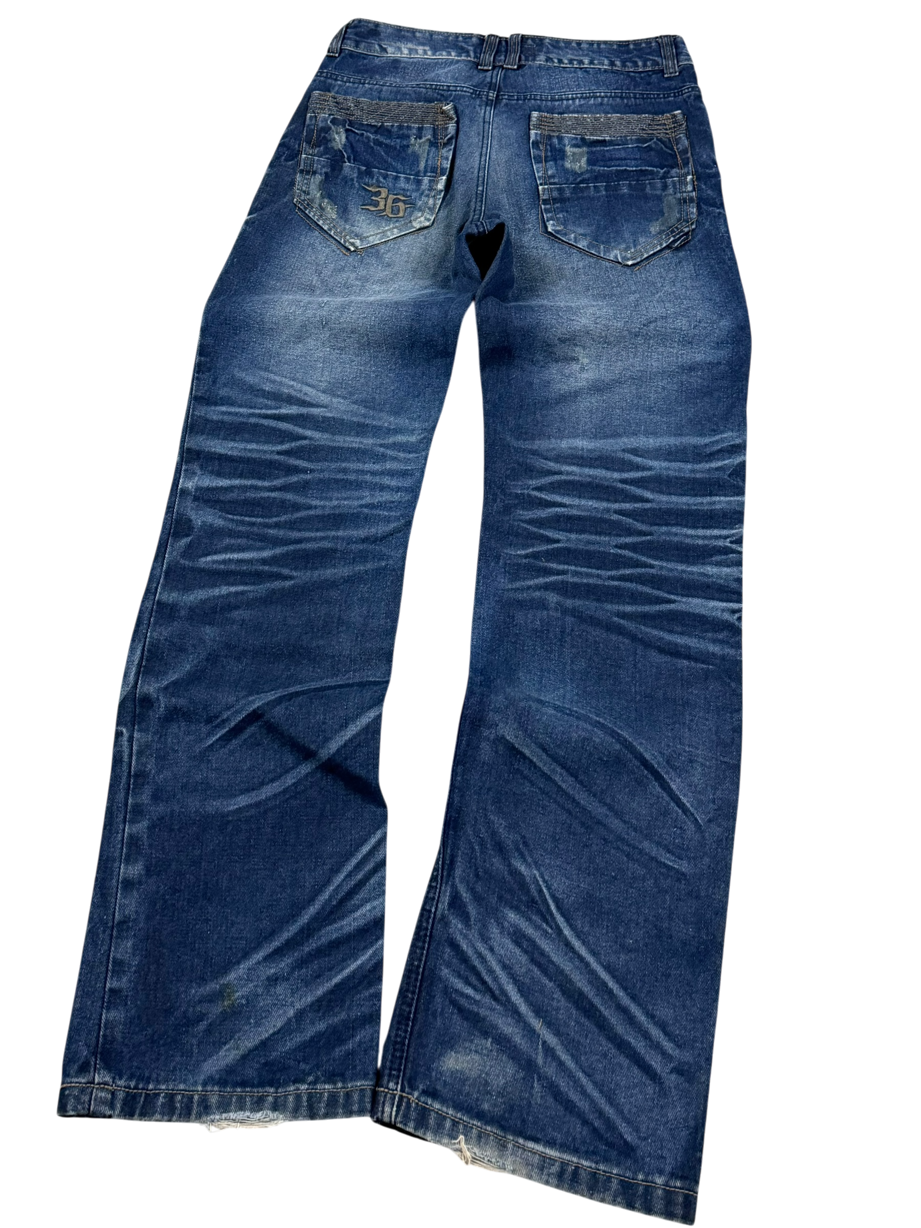 Ultra washed Straightfit Jeans (S-M)
