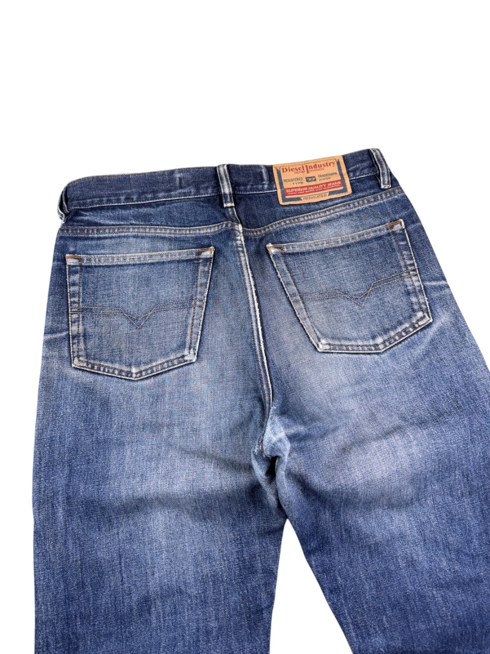 Diesel Washed Straightfit Jeans (XS-S)