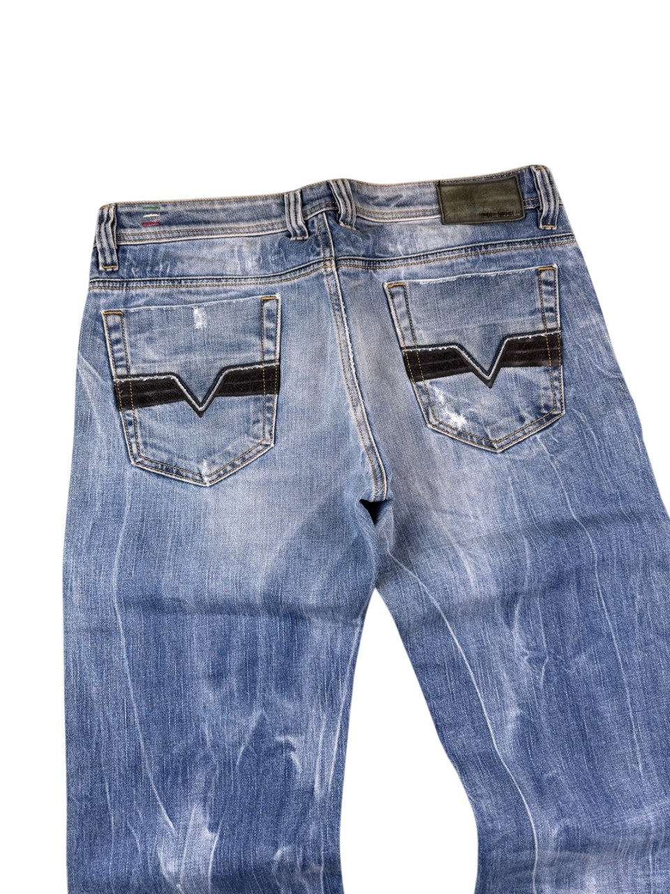 Diesel Washed Straightfit Jeans (S)
