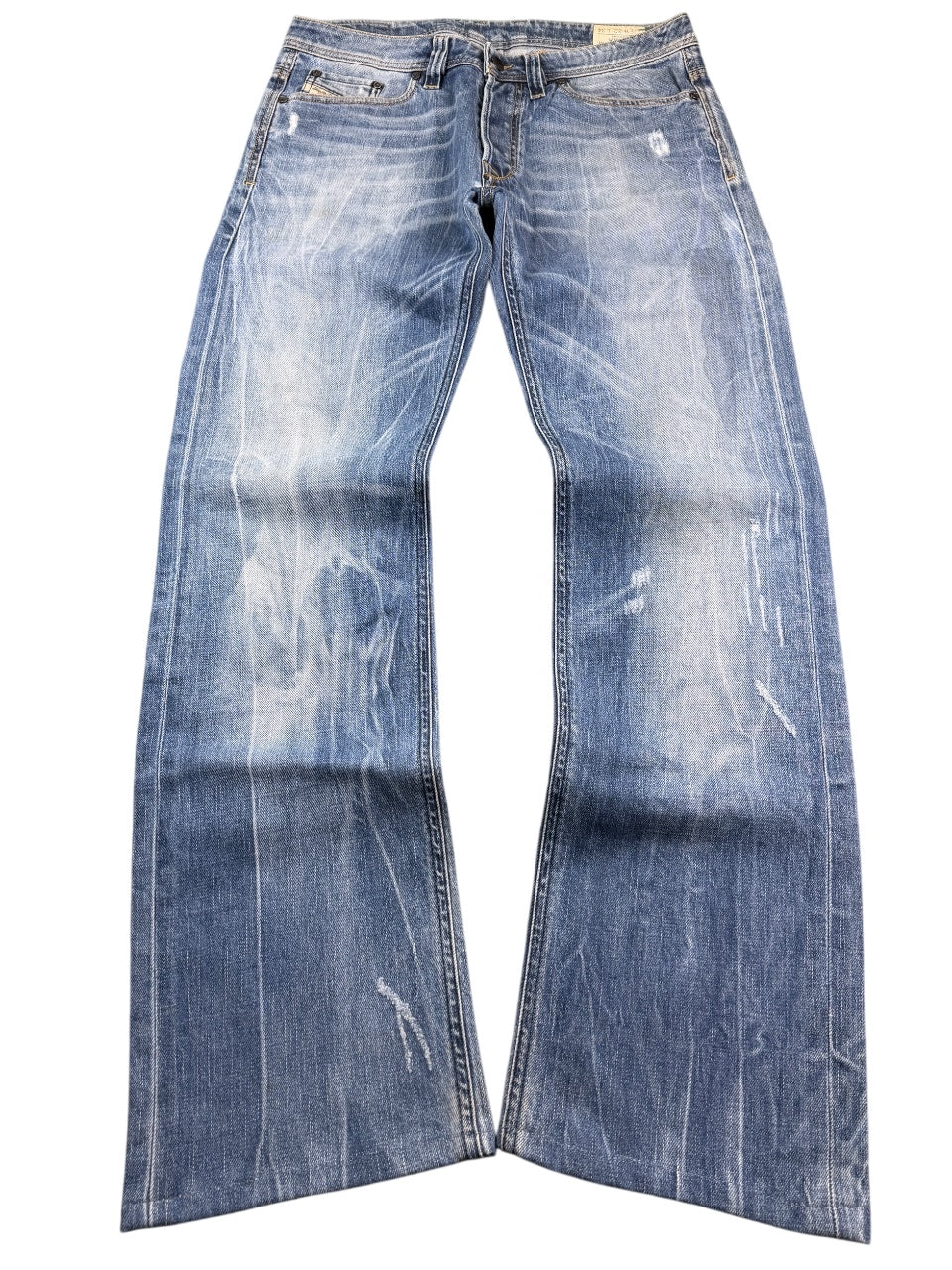 Diesel Washed Straightfit Jeans (S)
