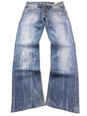 Diesel Washed Straightfit Jeans (S)