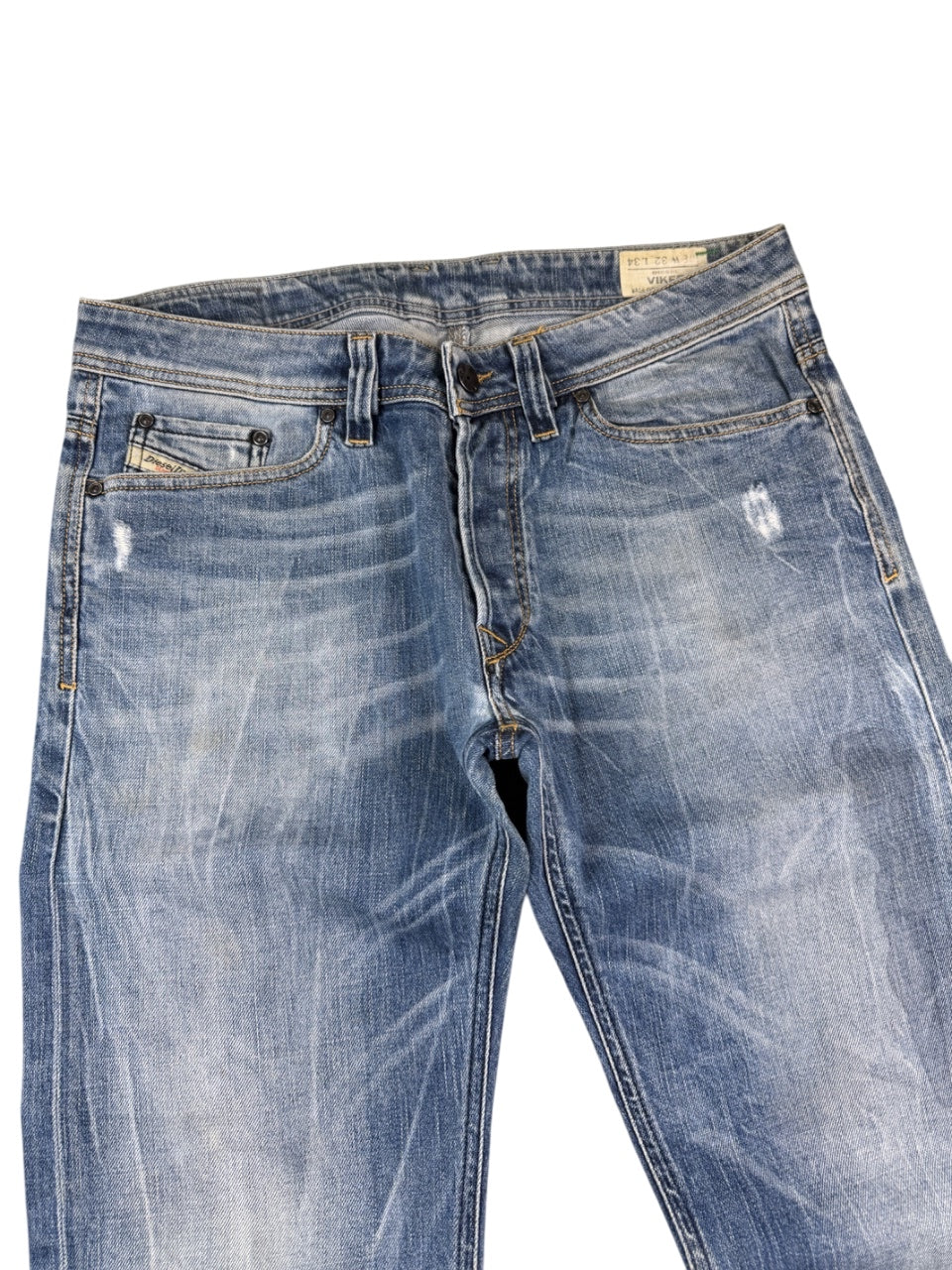 Diesel Washed Straightfit Jeans (S)
