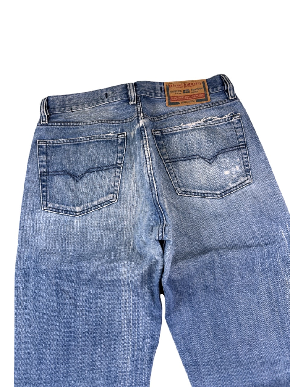Diesel Washed Bootcut Jeans (S)