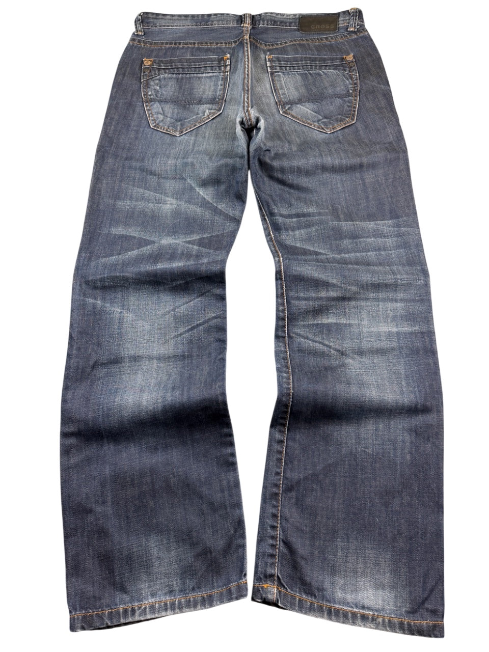 Cross Washed Straightfit Jeans (M)
