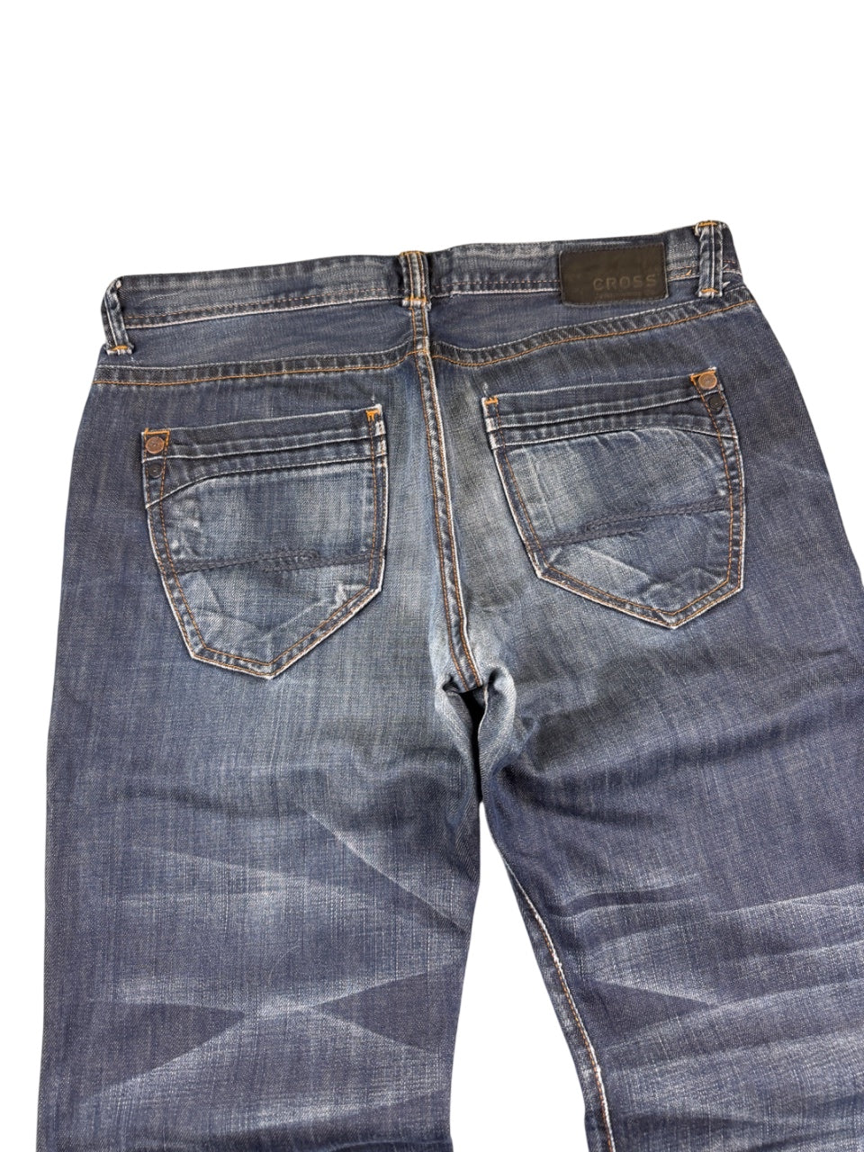 Cross Washed Straightfit Jeans (M)