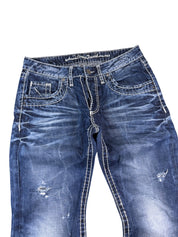 Camp David Washed Bootcut Jeans (S)