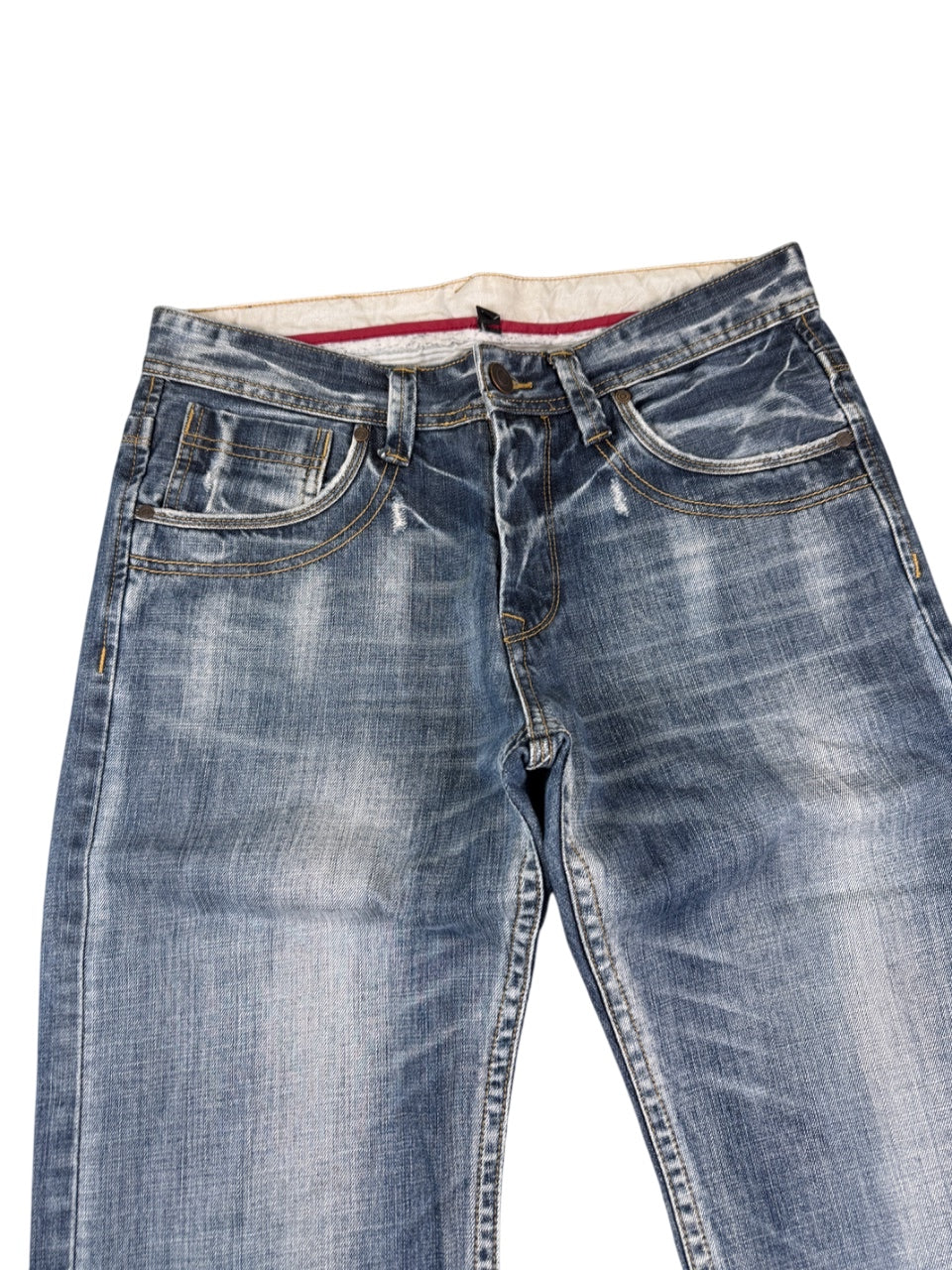 Vintage Washed Straightfit Jeans (M)