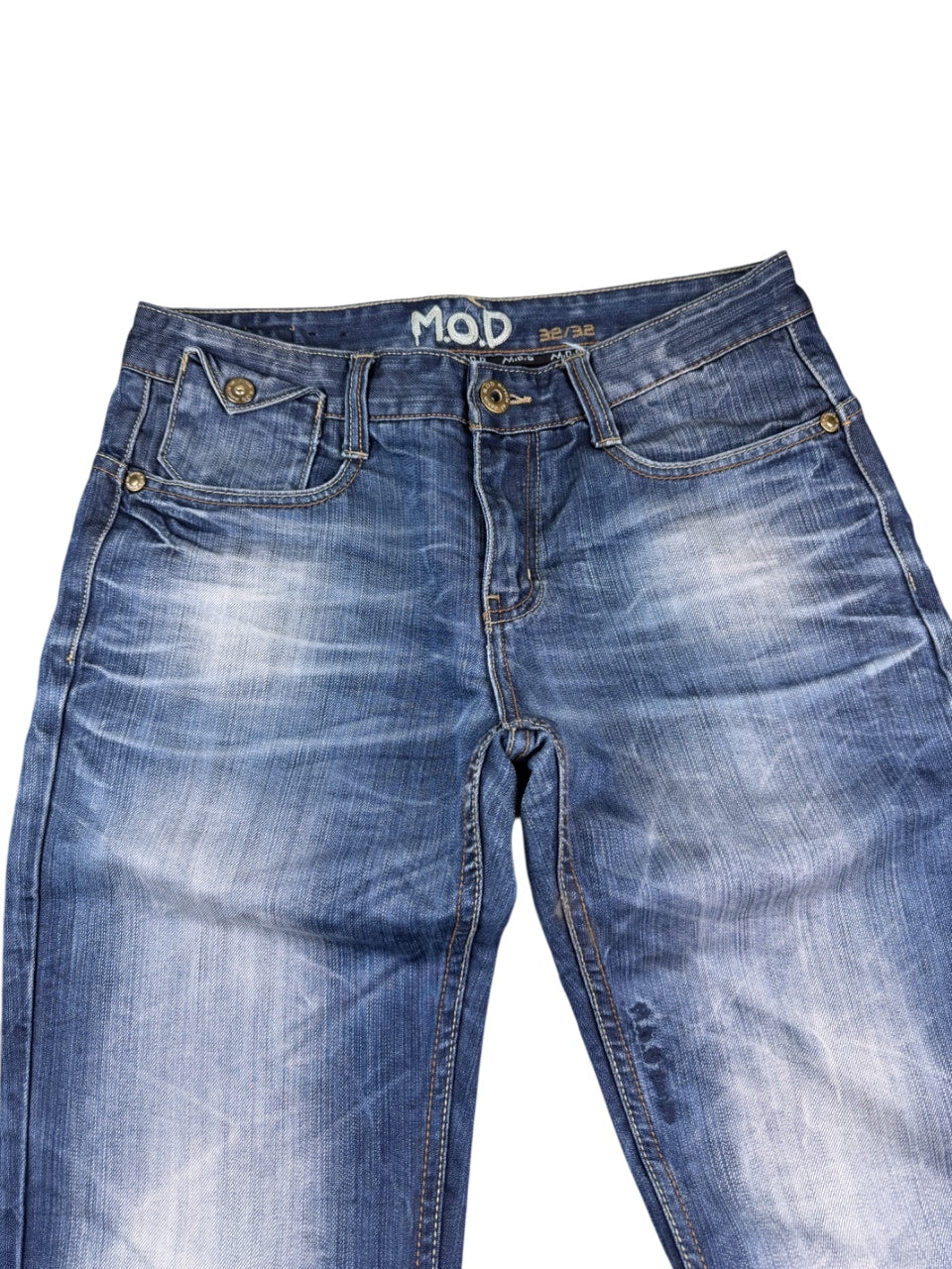 M.o.d Washed Straightfit Jeans (S)