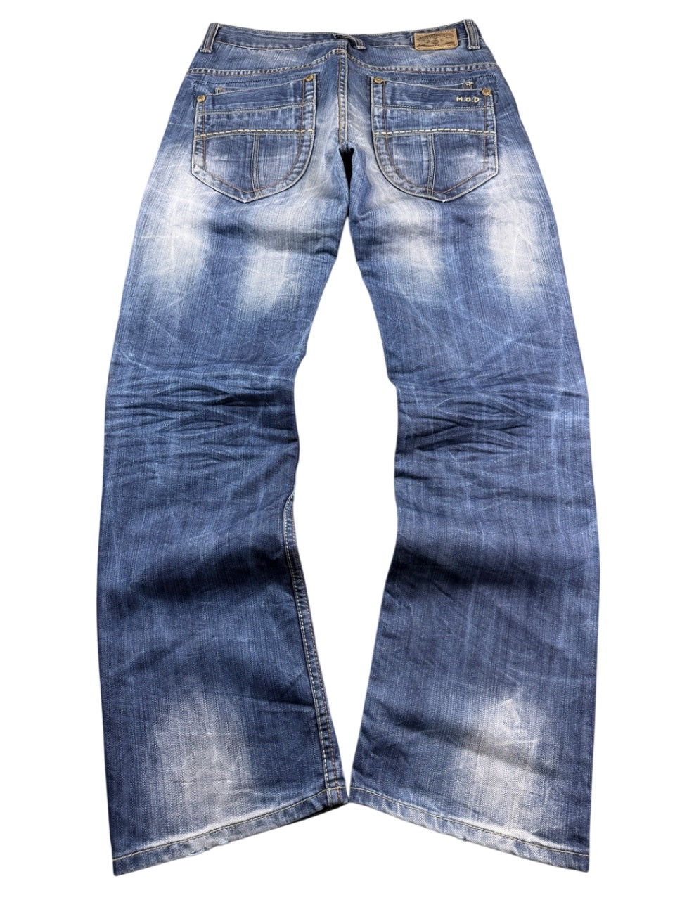 M.o.d Washed Straightfit Jeans (S)