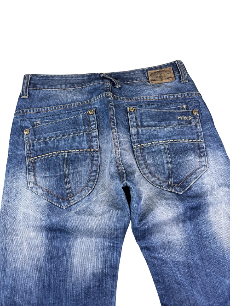 M.o.d Washed Straightfit Jeans (S)