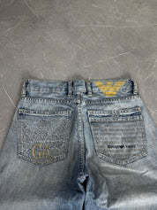 Rare Armani Big Logo Jeans (XS)