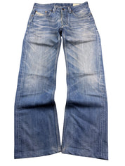 Diesel Washed Baggy Jeans (XS-S)