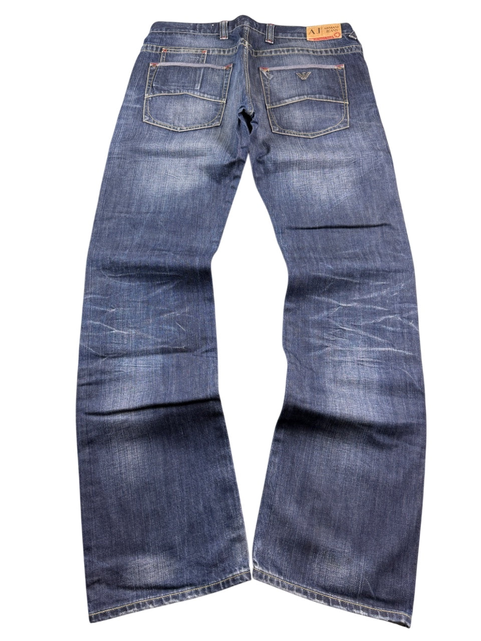 Armani Washed Straightfit Jeans (L)