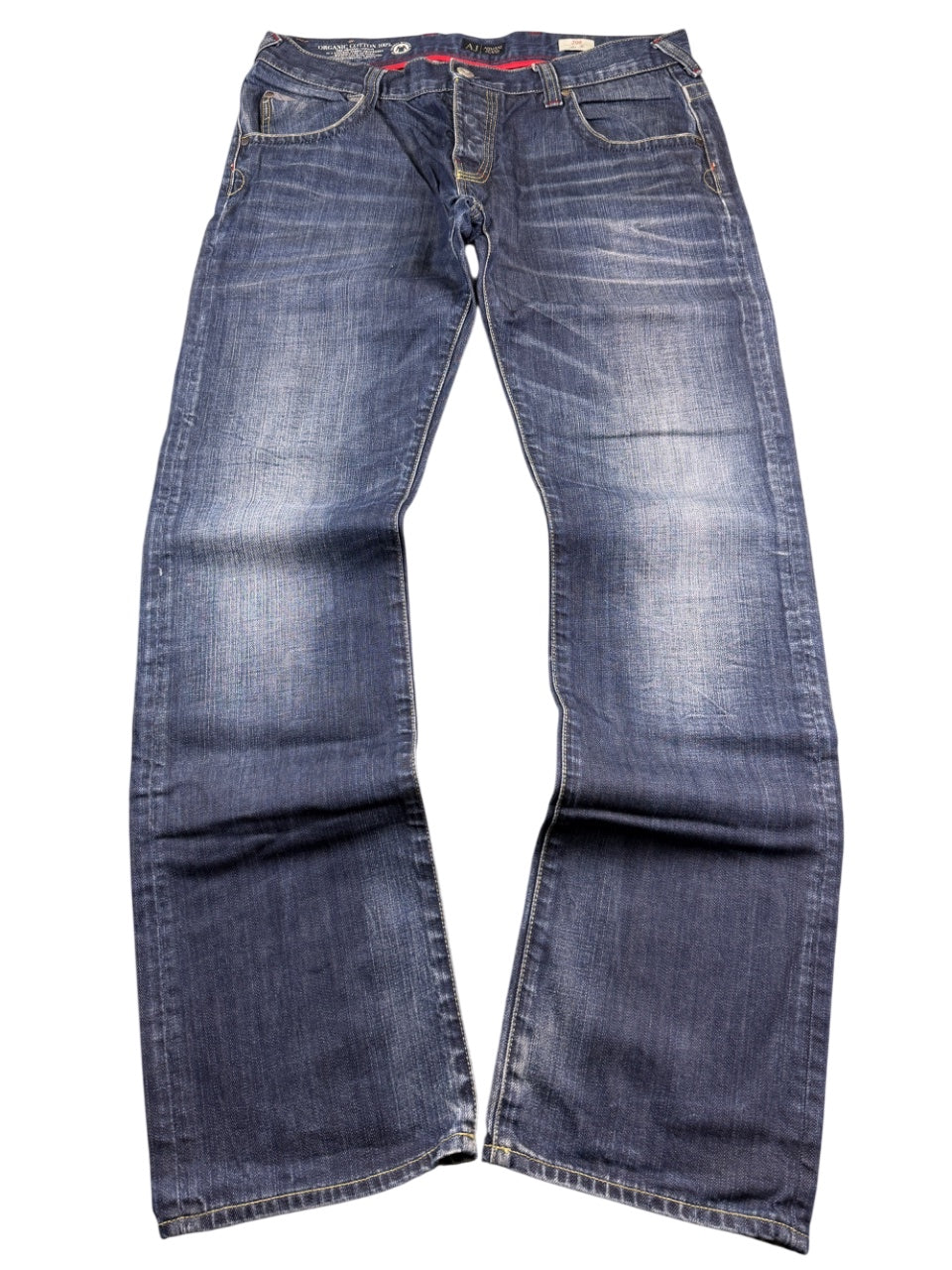 Armani Washed Straightfit Jeans (L)