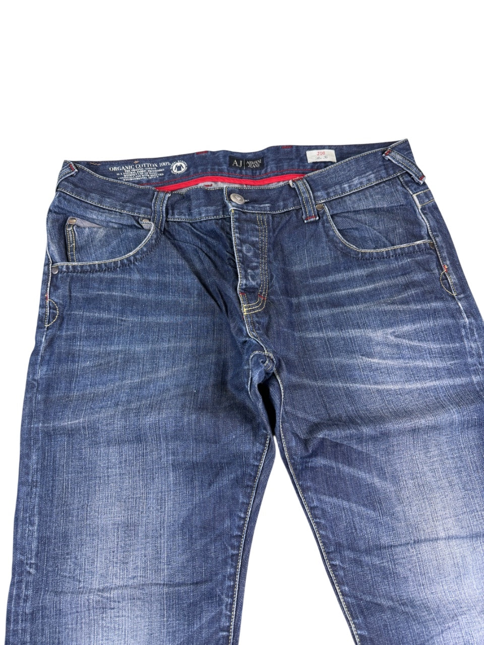 Armani Washed Straightfit Jeans (L)