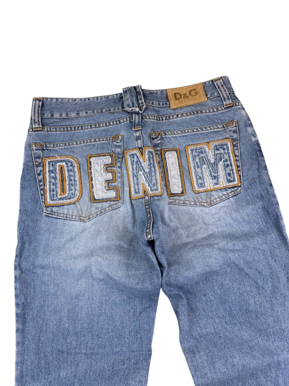 Dolce & Gabbana Big Logo Bootcut Jeans (XS)