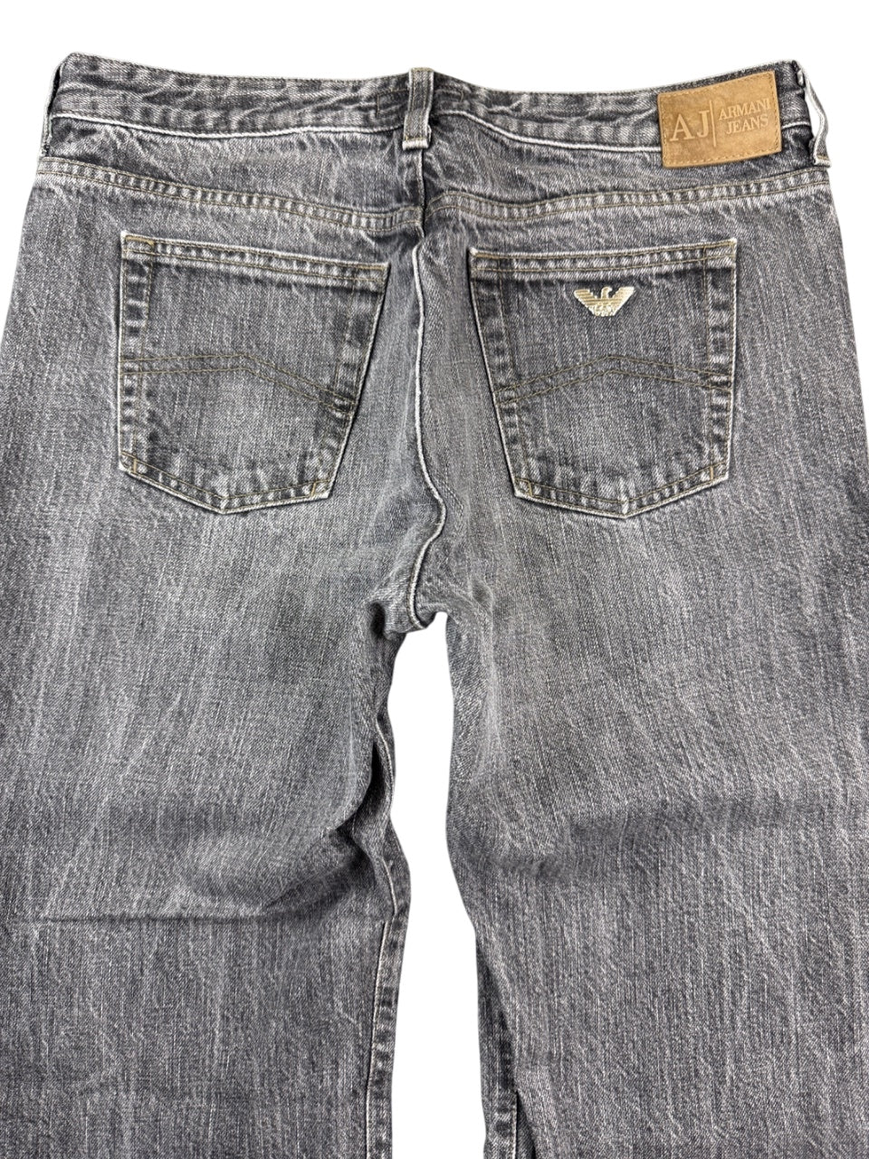 Armani Washed Bootcut Jeans (XS)
