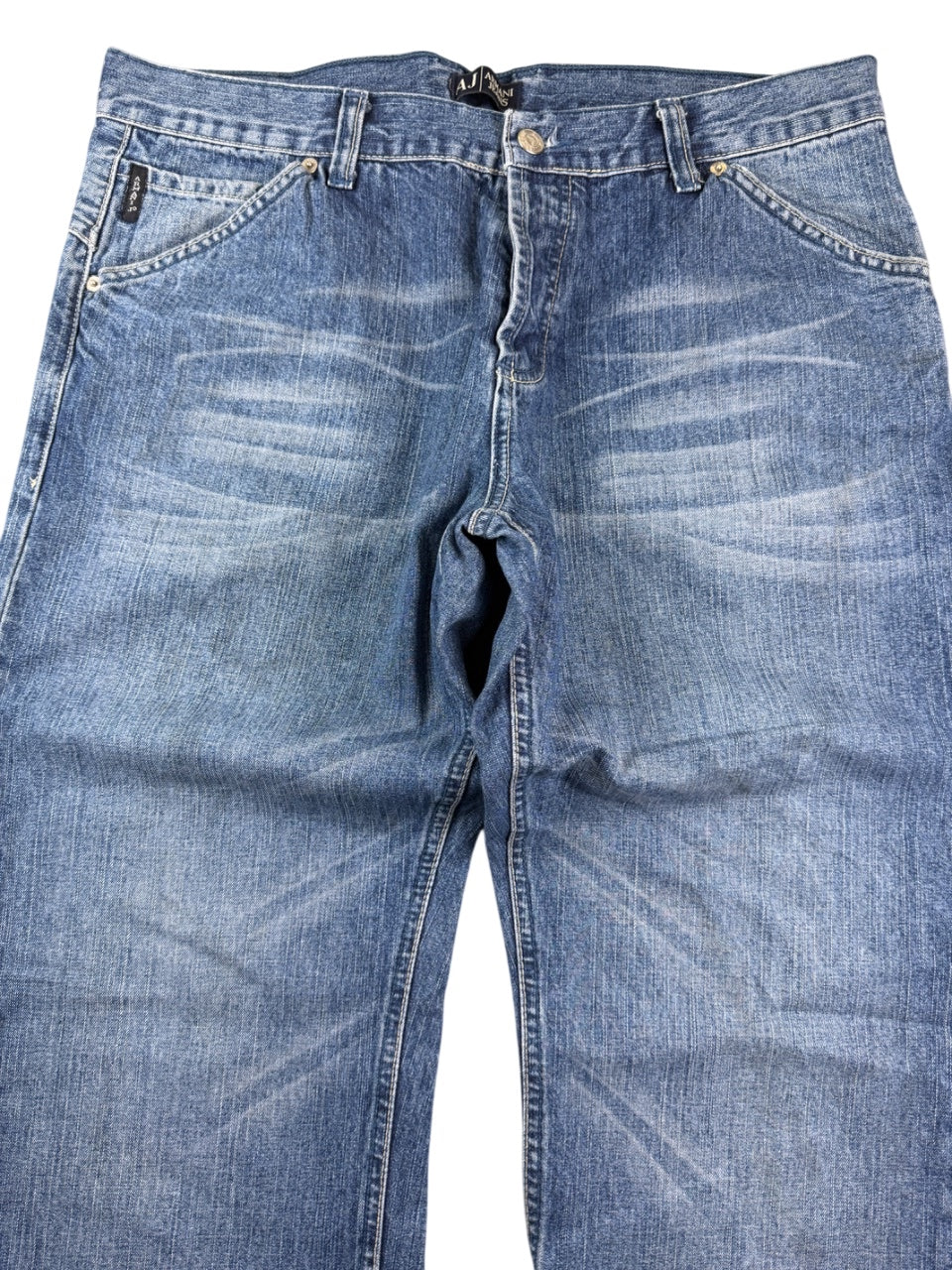 Armani Washed Straightfit Jeans (M)