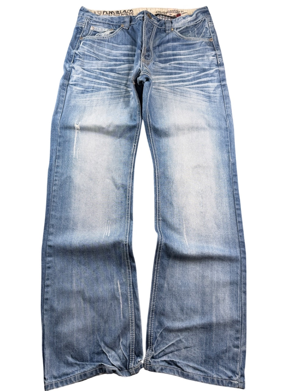Vintage Washed Baggy Jeans (m)