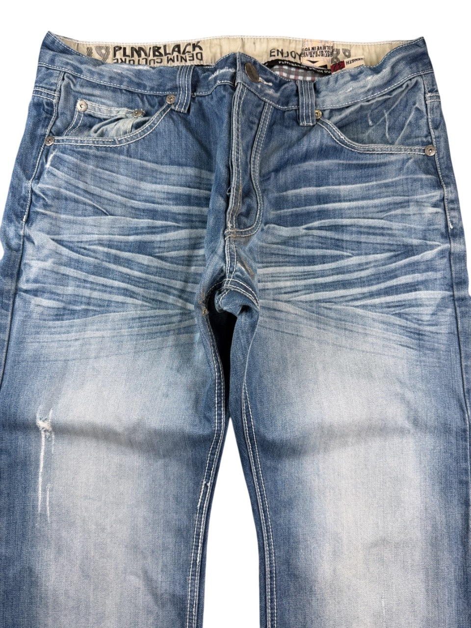 Vintage Washed Baggy Jeans (m)