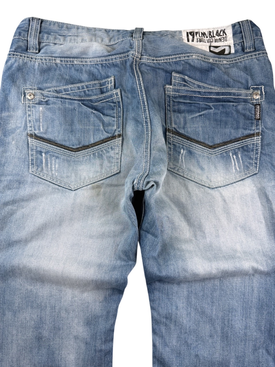Vintage Washed Baggy Jeans (m)