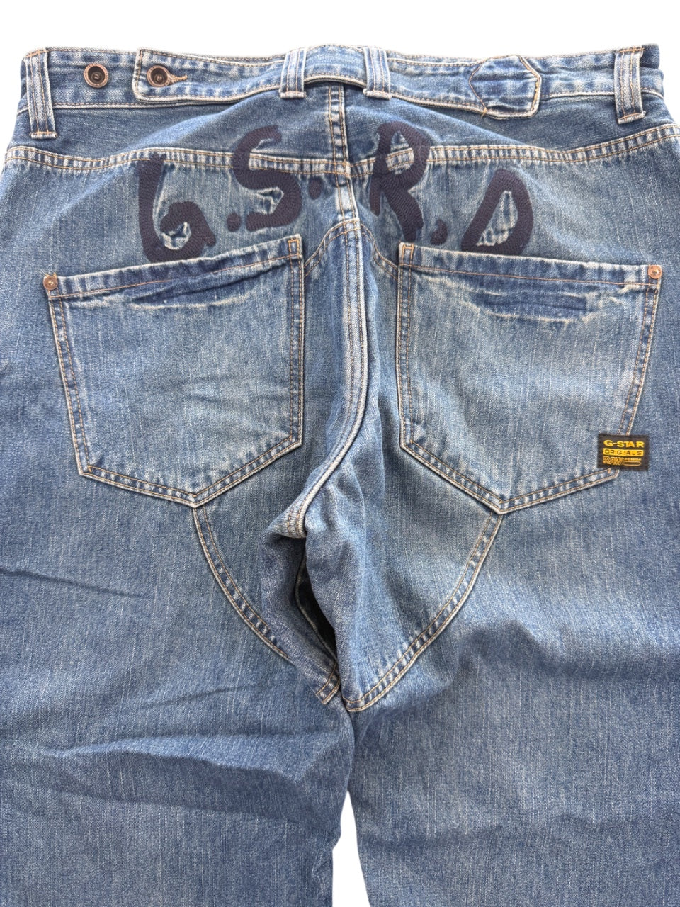 G-Star Big Logo Baggy Jeans (M)