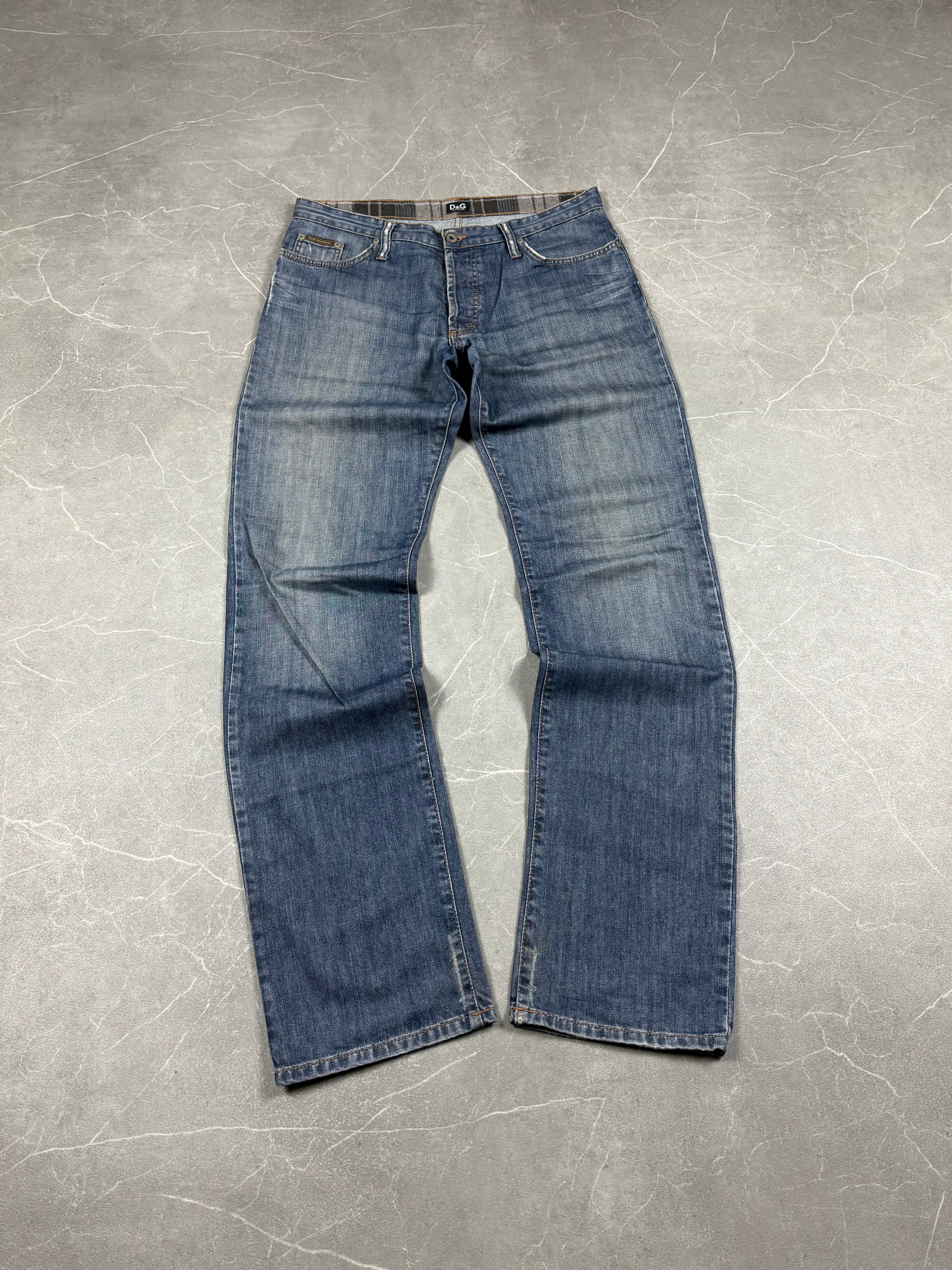 Dolce Gabbana Big Logo Jeans (M-L)