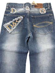 Dolce & Gabbana Big Logo Straightfit Jeans (S)