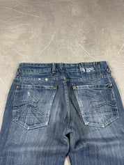 Vintage washed jeans (S)