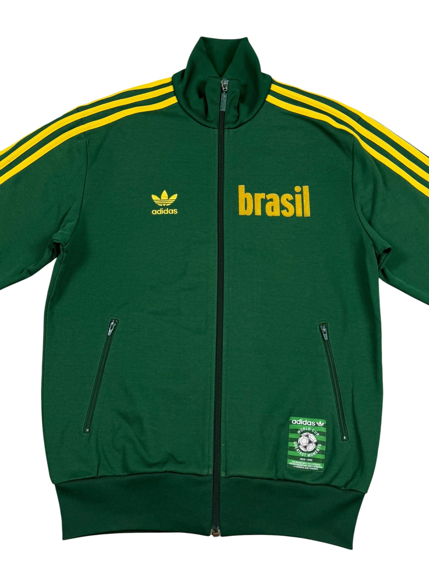 Adidas Rare Vintage Brasilien Trainingsjacke ALL TIME GREATEST (S)