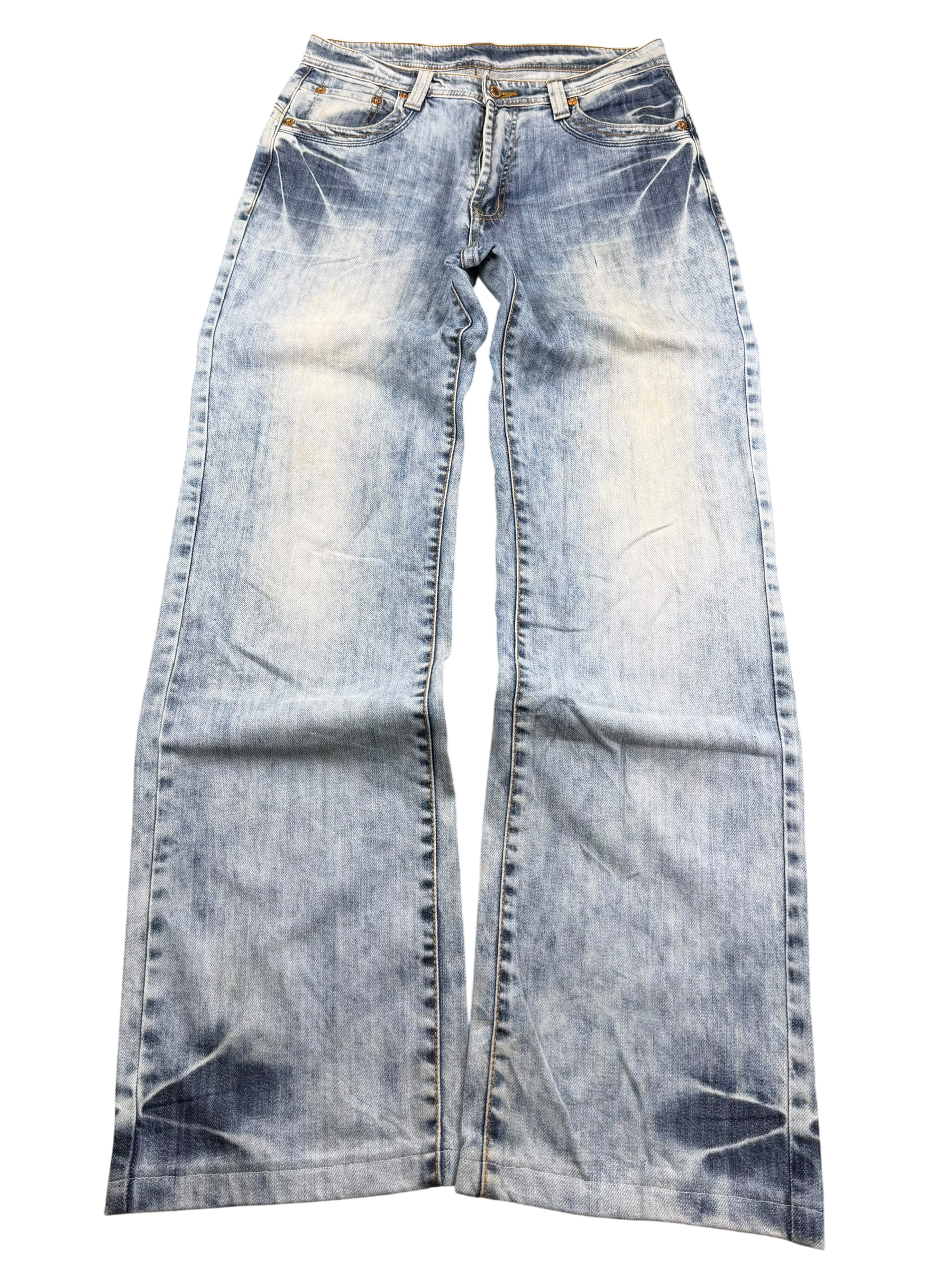 Washed Bootcut Jeans (S)