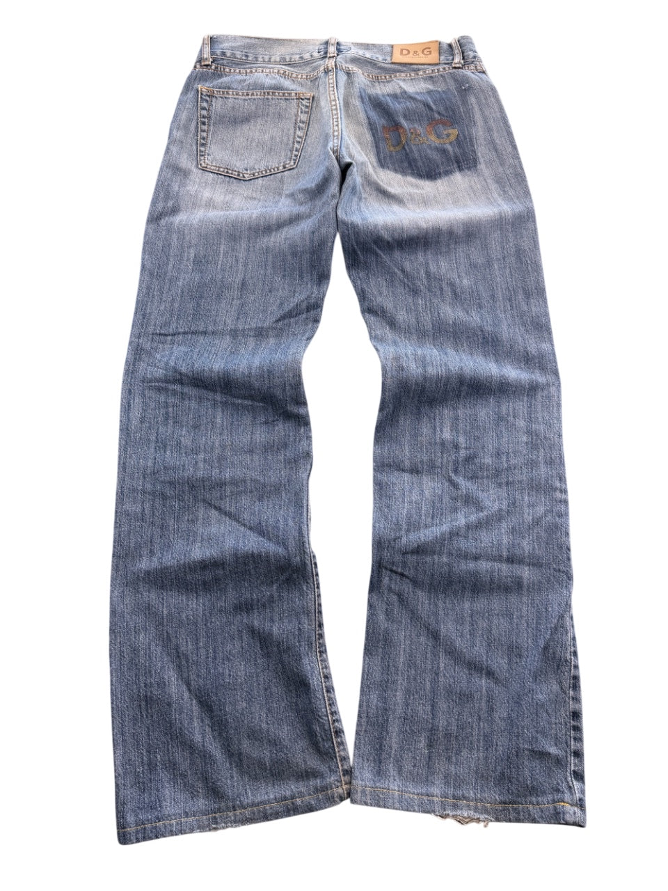 Dolce & Gabbana Big Logo Bootcut Jeans (XS)