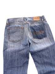 Dolce & Gabbana Big Logo Bootcut Jeans (XS)