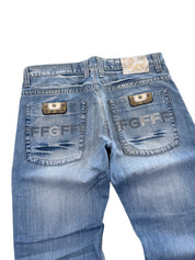 Ferre Big Logo Bootcut Jeans (L)