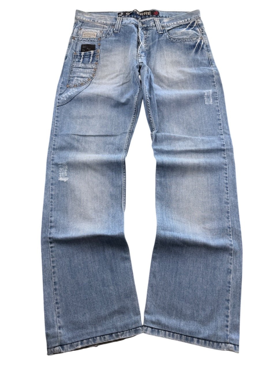 Ferre Big Logo Bootcut Jeans (L)