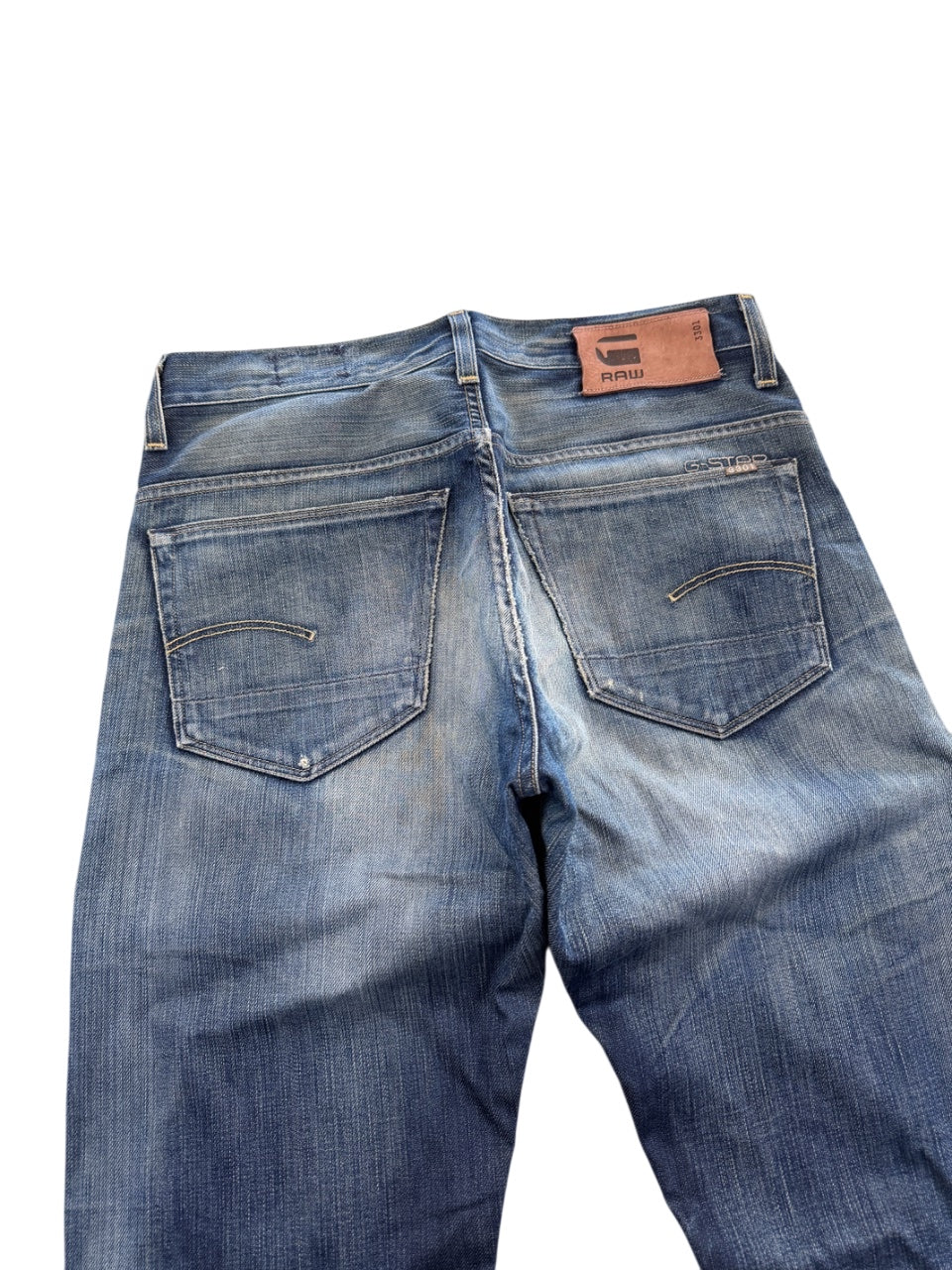 G-Star Washed Straightfit Jeans (S)