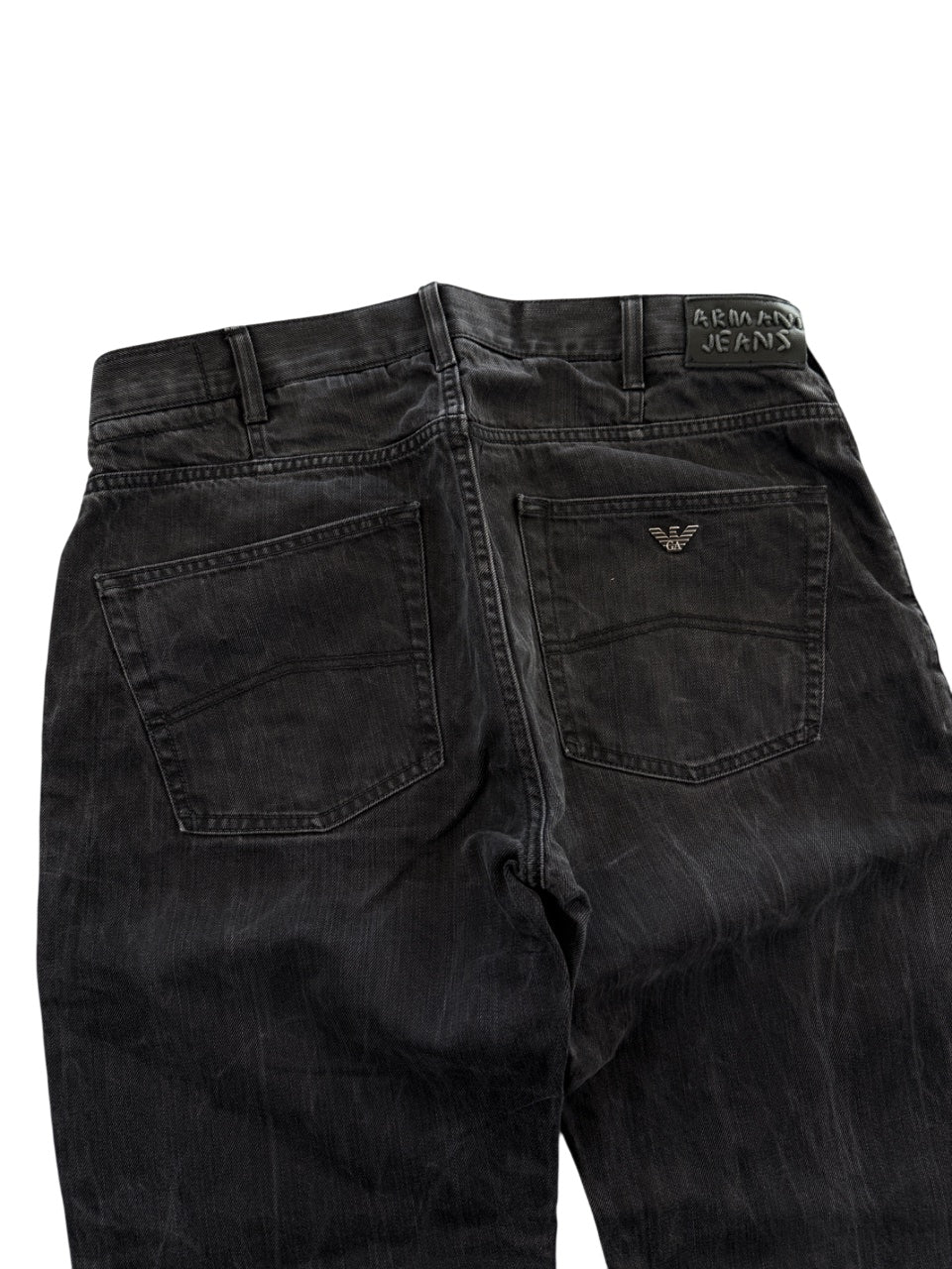 Armani Washed Bootcut Jeans (S)