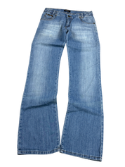 Dolce Gabbana Vintage Big Logo Bootcut Jeans (XS-S)
