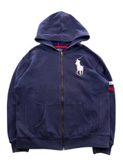 Ralph Lauren Big Pony Zip Hoodie (XS)