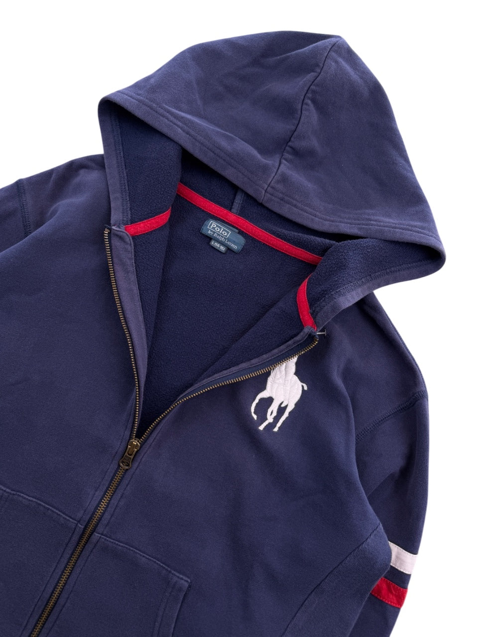 Ralph Lauren Big Pony Zip Hoodie (XS)