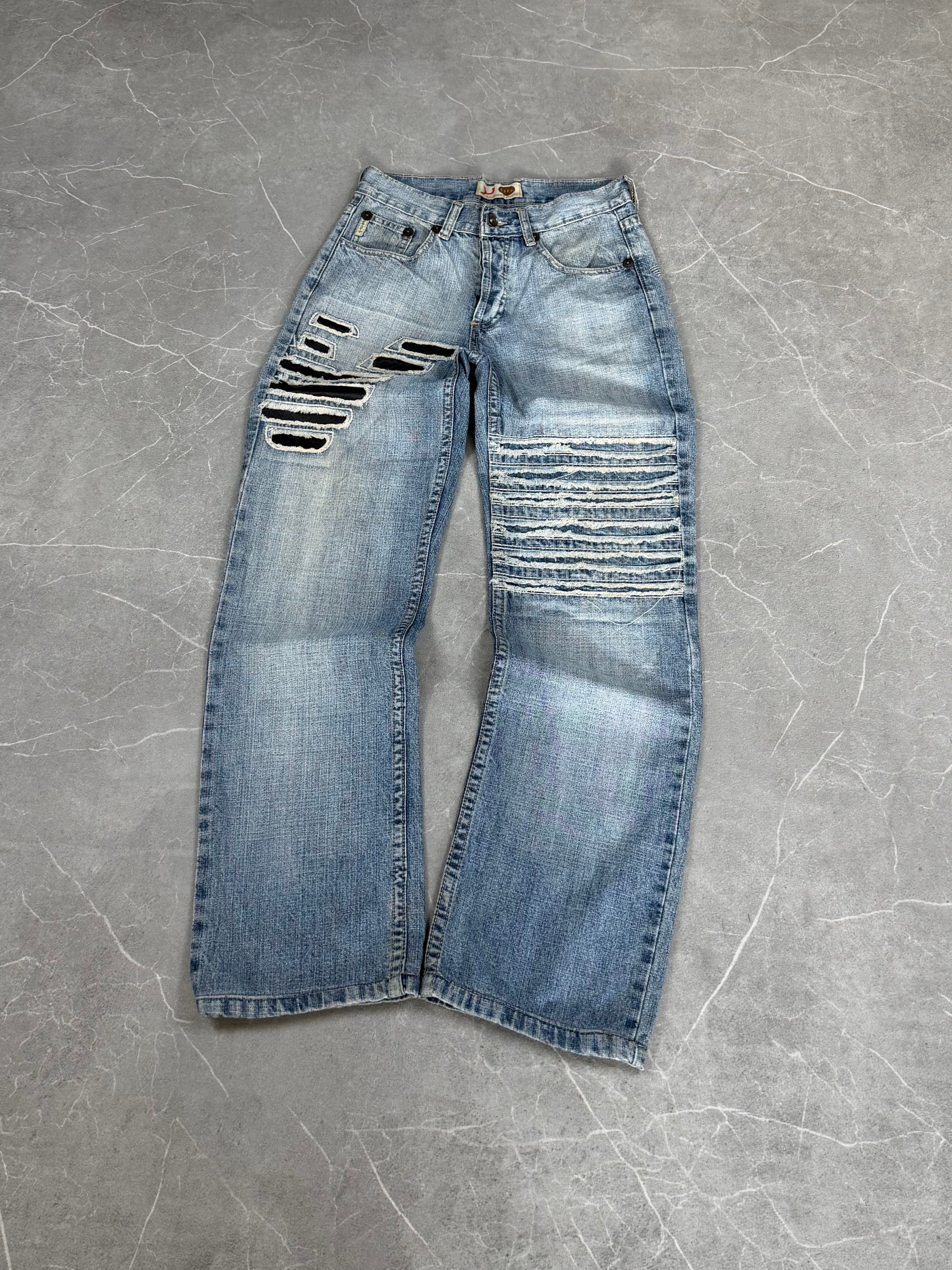 Rare Armani Big Logo Jeans (XS)