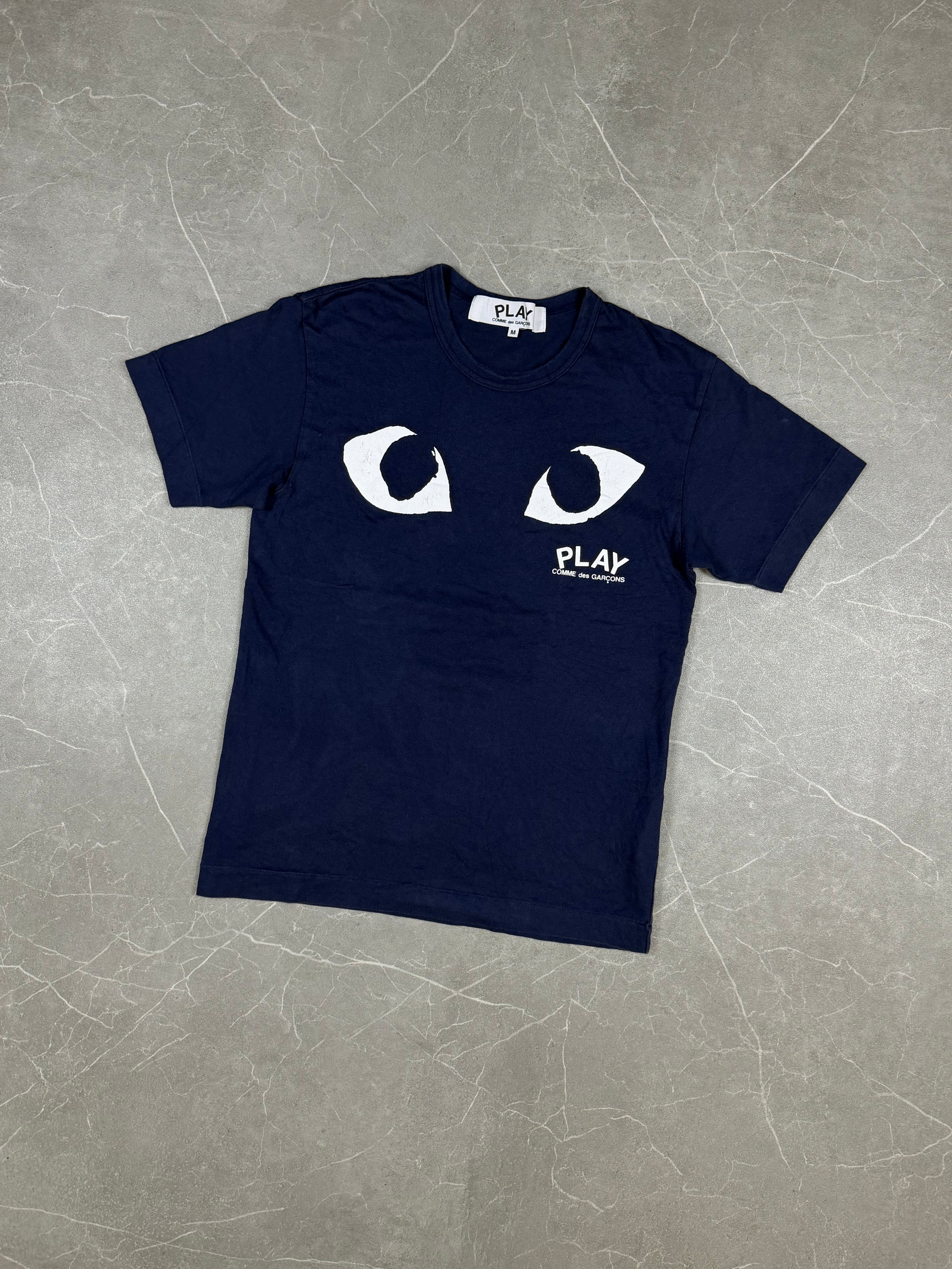 Comme des Garçons Eyes Logo Slim Tee (S)