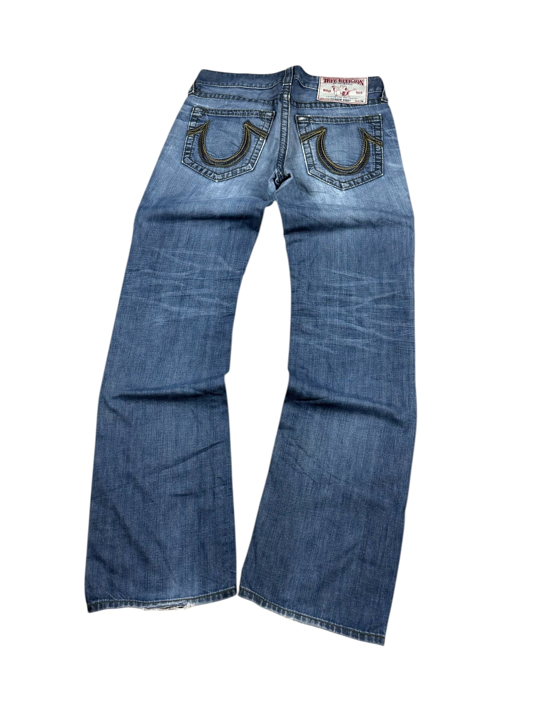 True Religion Rainbow Bobby Jeans (L)