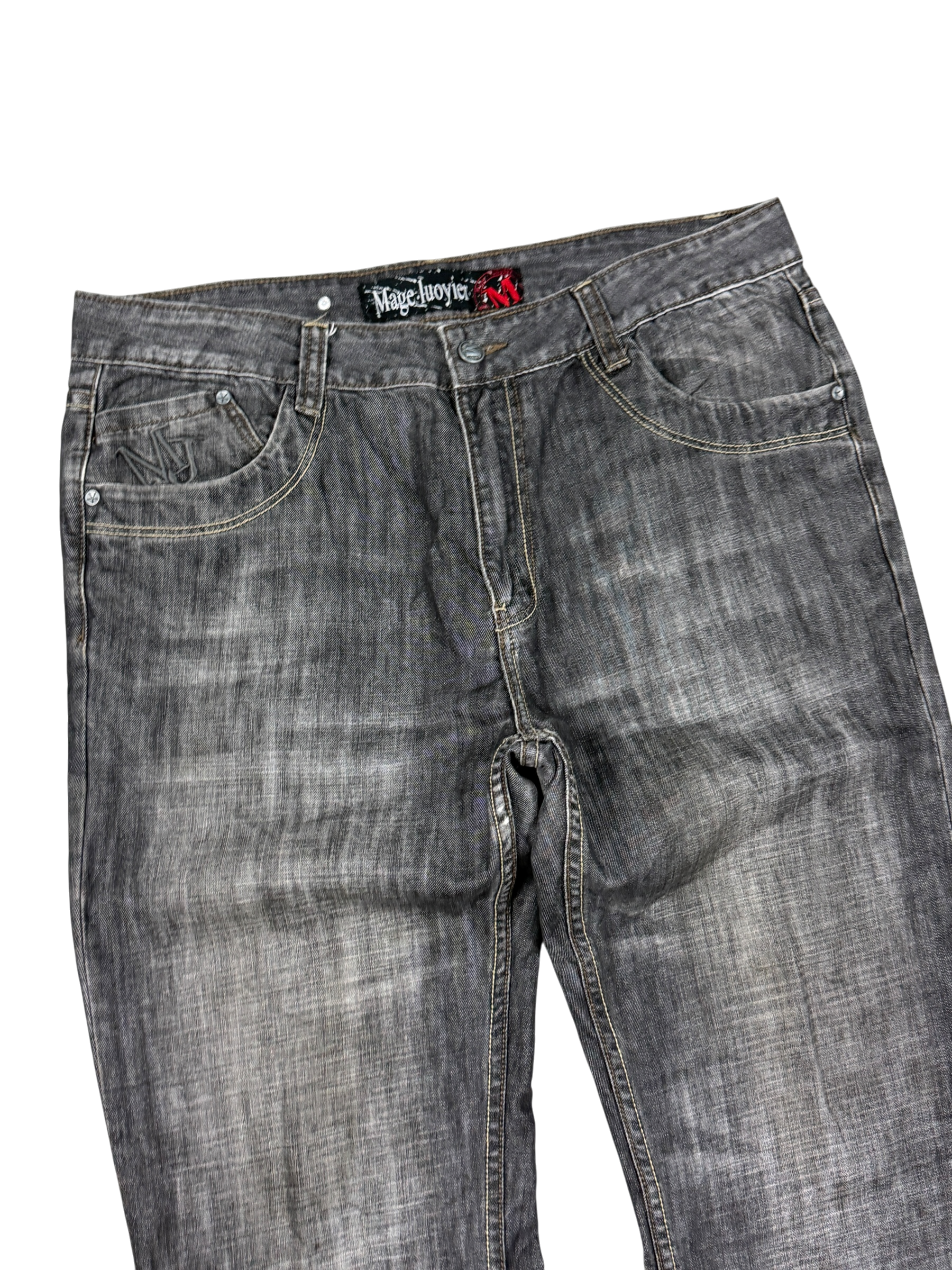 Vintage Straight Jeans (M-L)