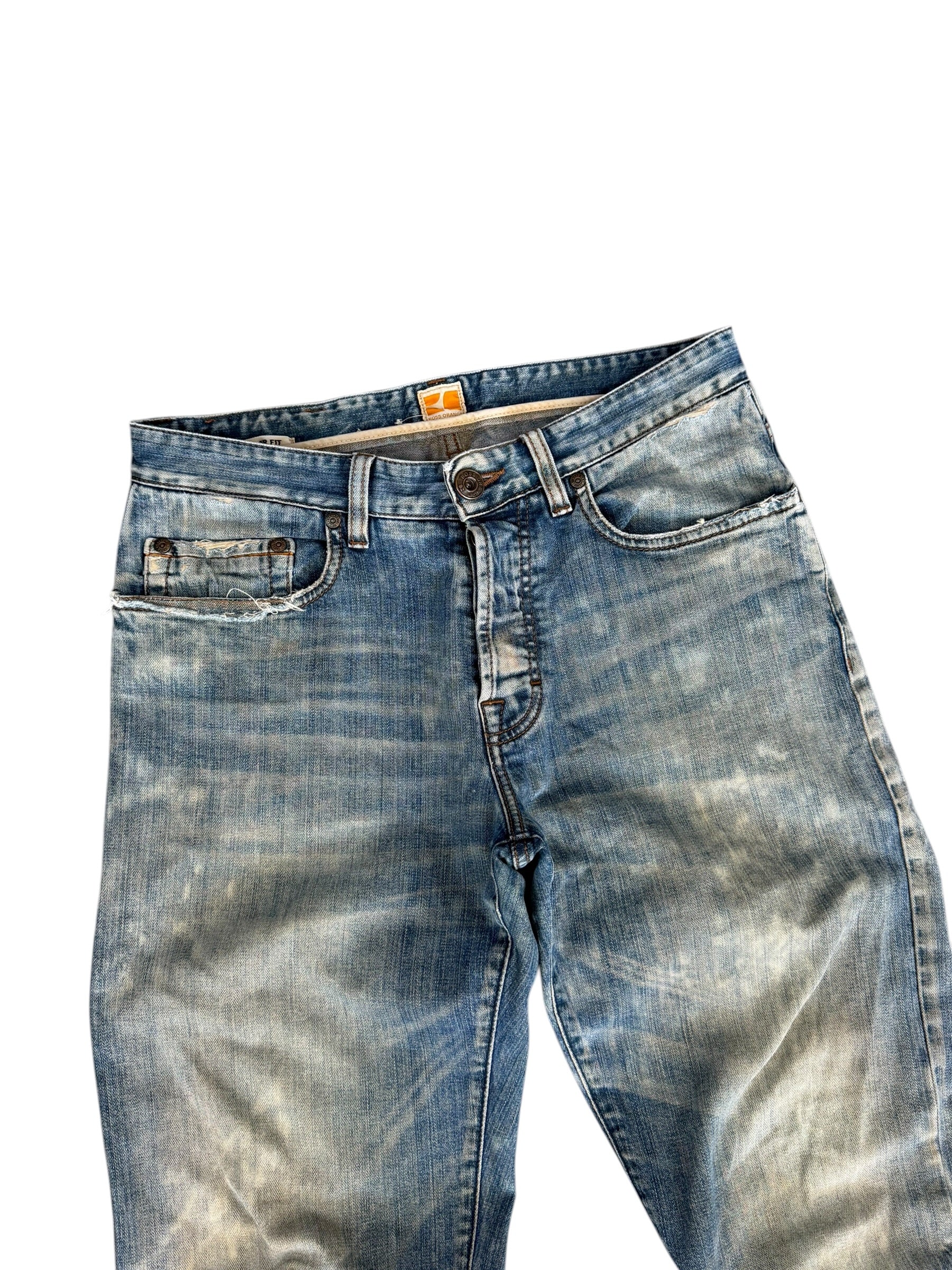 Vintage washed Slim Jeans (M-L)