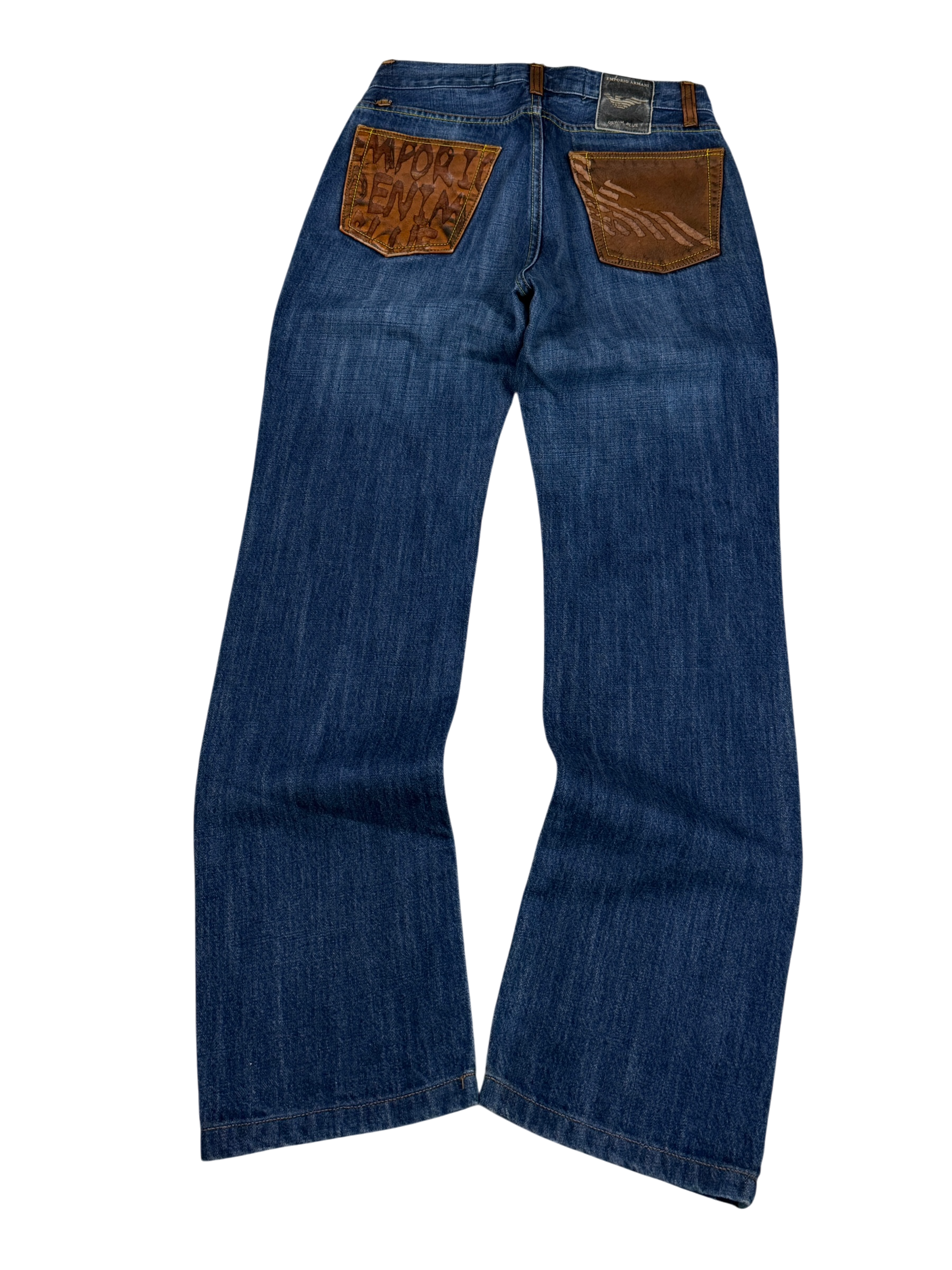 Armani vintage Big Logo straight Jeans (XS)