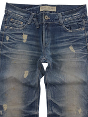Jaba Ultra Washed Bootcut Jeans (XS-S)